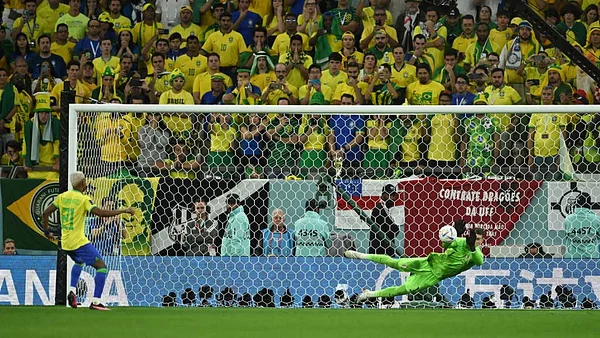 Dominik Livakovic stands tall as Croatia oust favourites Brazil on  penalties to reach semifinals