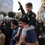 People attend a protest against the U.S attack on nuclear sites, amid the Iran-Israel conflict, in Tehran, Iran, June 22, 2025. Majid Asgaripour/WANA (West Asia News Agency) via REUTERS